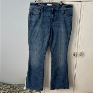 LOFT Medium Blue Flare Jeans